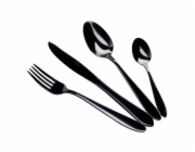Sada příborů 24 ks Matte Black Collection BH-3077