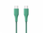 ER POWER kabel USB-C/C GRS 60W 120cm zelený