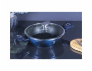 Pekáč s mramorovým povrchem a poklicí 24 Aquamarine Metallic Line BH-6165