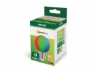 LED žárovka SPECTRUM, P45, E27, 1 W, 10 lm, 3000 K, RGB