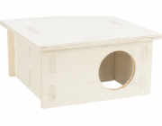 Trixie Dvoukomorový domeček, pro myši/křečky, dřevo, 20 x 10 x 20 cm
