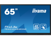 65" iiyama TE6512MIS-B3AG:IPS,4K,40P,USB-C