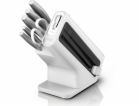 NINJA StaySharp white Knife Block with Sharpener
