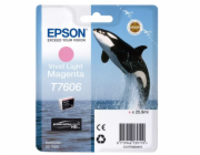 Epson ink cartridge vivid light magenta T 7606 N