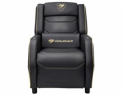 COUGAR herní křeslo RANGER PRO ROYAL - černá/zlatá, USB-C, otočný stolek, boční kapsa
