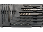 Screwdriver for broken screws and HSS drill bits for meta...