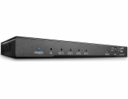 Lindy Lindy 38231 Splitter (adaptér, spiltter) HDMI 4K UHD 4-port s audio, optickým a analogovým portem