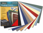 Koženkové potahy Fellowes DELTA A3 černá FSC, 100 ks (5374401)