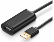 Ugreen USB-A - USB-A USB kabel 5 m černý (UGR402BLK)