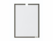 1x5 Durable Document Holder DIN A4 self-adhesive grey 400657
