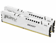 KINGSTON DIMM DDR5 32GB (Kit of 2) 6400MT/s CL32 ECC FURY Beast EXPO Bílá