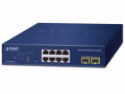 Planet GS-2210-8T2S WEBsmart L2 switch, 8x1Gb, 2x1Gb SFP,...