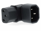 NEDIS napájecí adaptér z IEC-320-C14 na IEC-320-C13/ úhlo...