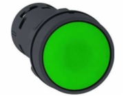 Ovládací tlačítko Schneider Electric 22mm zelené s vratnou pružinou - XB7NA31