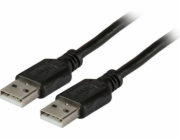 EFB USB kabel USB-A – USB-A 1,8 m černý (K5253SW.1.8)