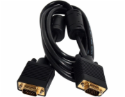 Art D-Sub (VGA) - D-Sub (VGA) kabel 3m černý (KABSVGA M/M 3M AL-OEM-2A)