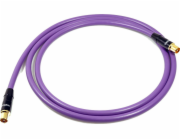 Anténní kabel Melodika 2,5m fialový