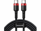 Baseus USB-C - USB-C USB kabel 2 m Černočervený (BSU1520R...