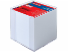 Herlitz Herlitz Zettelkasten tr. 9x9cm 700Bl weiß s Deckb...