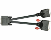 Lindy AV adaptér DVI-I - D-Sub (VGA) - DVI-D černý (41218)