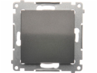 Kontakt-Simon Single button Simon 54 antracit (DPR1.01/48)