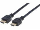 Manhattan HDMI - HDMI kabel 3m černý (353946)
