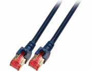 EFB Patchcord, 5m, S/FTP, Cat6, PIMF, černý (K5515.5)