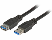 EFB USB kabel USB-A – USB-A 1 m černý (K5237.1)