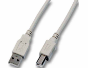 EFB USB kabel USB-A - USB-B 1,8 m šedý (K5255.1,8)