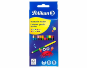 Pelikan Oboustranné pastelky 12 kusů - 255836