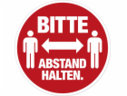 Herma HERMA Hinweisetiketten Abstand rot/weiß Text/Pict. ...