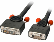 Lindy DVI-A - D-Sub (VGA) kabel 2m černý (41196)