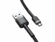 Baseus USB-A - microUSB USB kabel 1 m Černošedý (CAMKLF-BG1)
