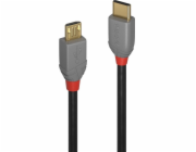 Lindy USB-C - microUSB kabel 0,5 m černý (36890)