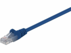 Goobay Goobay 68345 CAT 5e patch kabel, U/UTP, modrý, 10 m