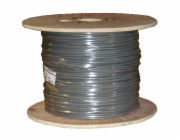 Datacom 1207 FTP, drát, CAT6, PVC, 500m, šedý DATACOM FTP drát CAT6 PVC 500m cívka šedý