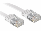 Lindy Patchkabel Cat6 Flachband ungeschirmt weiß 1,00 m (...