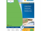 Štítky Herma Color, A4, 105 x 37 mm, zelené, snímatelné -...