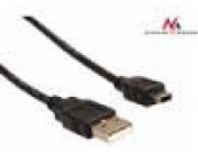 Maclean USB-A - microUSB kabel 0,5 m černý (MCTV-586)