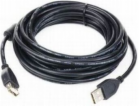 Gembird USB-A - USB-A USB kabel 1,8 m černý (CCFUSB2AMAF6)