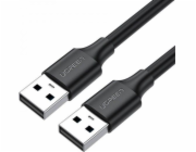 Ugreen USB-A - USB-A USB kabel 2 m černý (UGR394BLK)