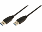 LogiLink USB-A - USB-A USB kabel 2 m černý (KabelUSB3.0Ty...