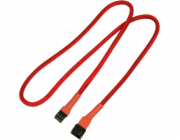 Nanoxia 3-pin - 3-pin, 0,6 m, červená (900300001)