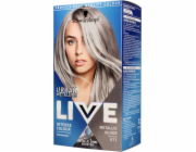 Schwarzkopf Live Urban Metallics č. U71 Metallic Silver