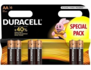 Baterie Duracell AA / R6 6 ks.