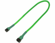 Nanoxia 3-pin - 3-pin, 0,3 m, světle zelená (NX3PV30NG)