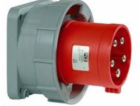 PCE Board plug 63A 5P 400V červená IP67 POWER TWIST (635-6)