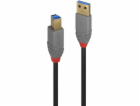 Lindy USB-A - USB-B USB kabel 3 m černý (36743)