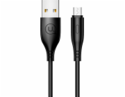 Usams USB-A - microUSB USB kabel 1 m černý (SJ268USB01)