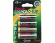 Baterie Kodak AA / R6 2100mAh 4 ks.